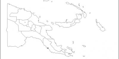 Քարտեզ Պապուա Նոր Գվինեա քարտեզ էսքիզները